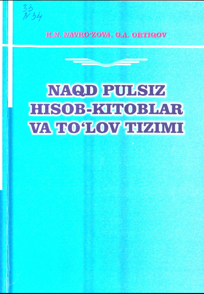 Naqd pulsiz hisob-kitoblar va to'lov tizimi
