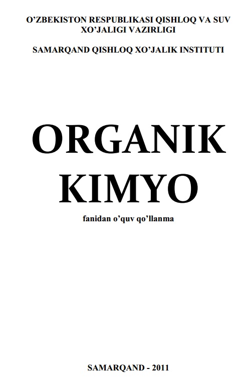 Organik kimyo