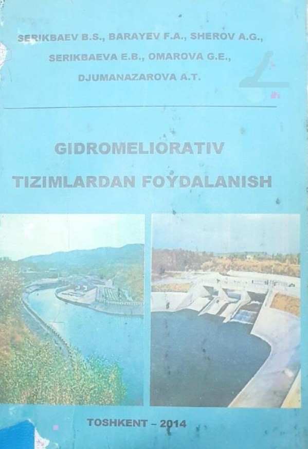 Gidromeliorativ tizimlaridan foydalanish