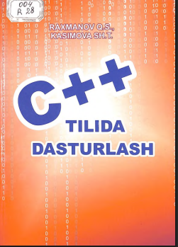 C++ tilida dasturlash