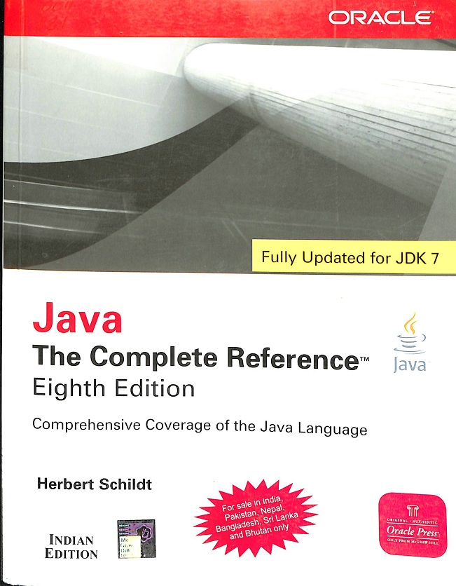 Java The Complete Reference Eighth Edition