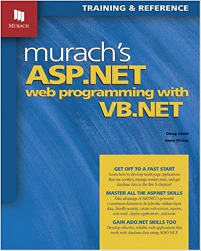 murach's ASP.NET web programming with VB.NET