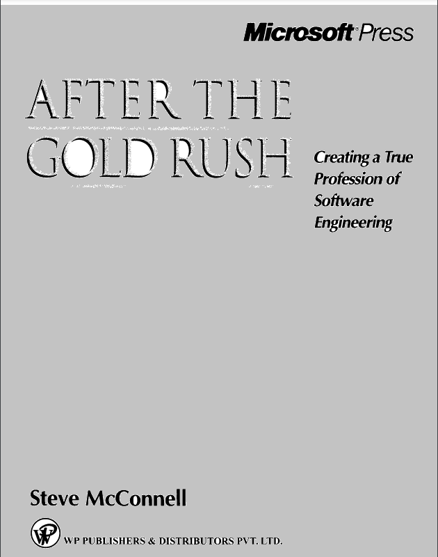 After the gold rush