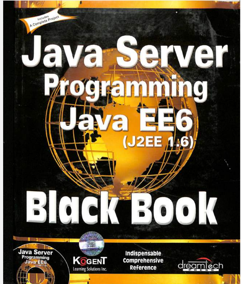 Java Server Programming Java EE6 Black Book