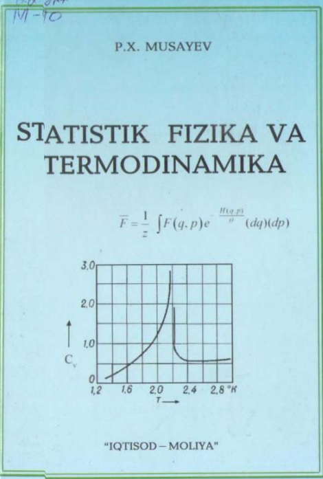 Statistik fizika va termodinamika