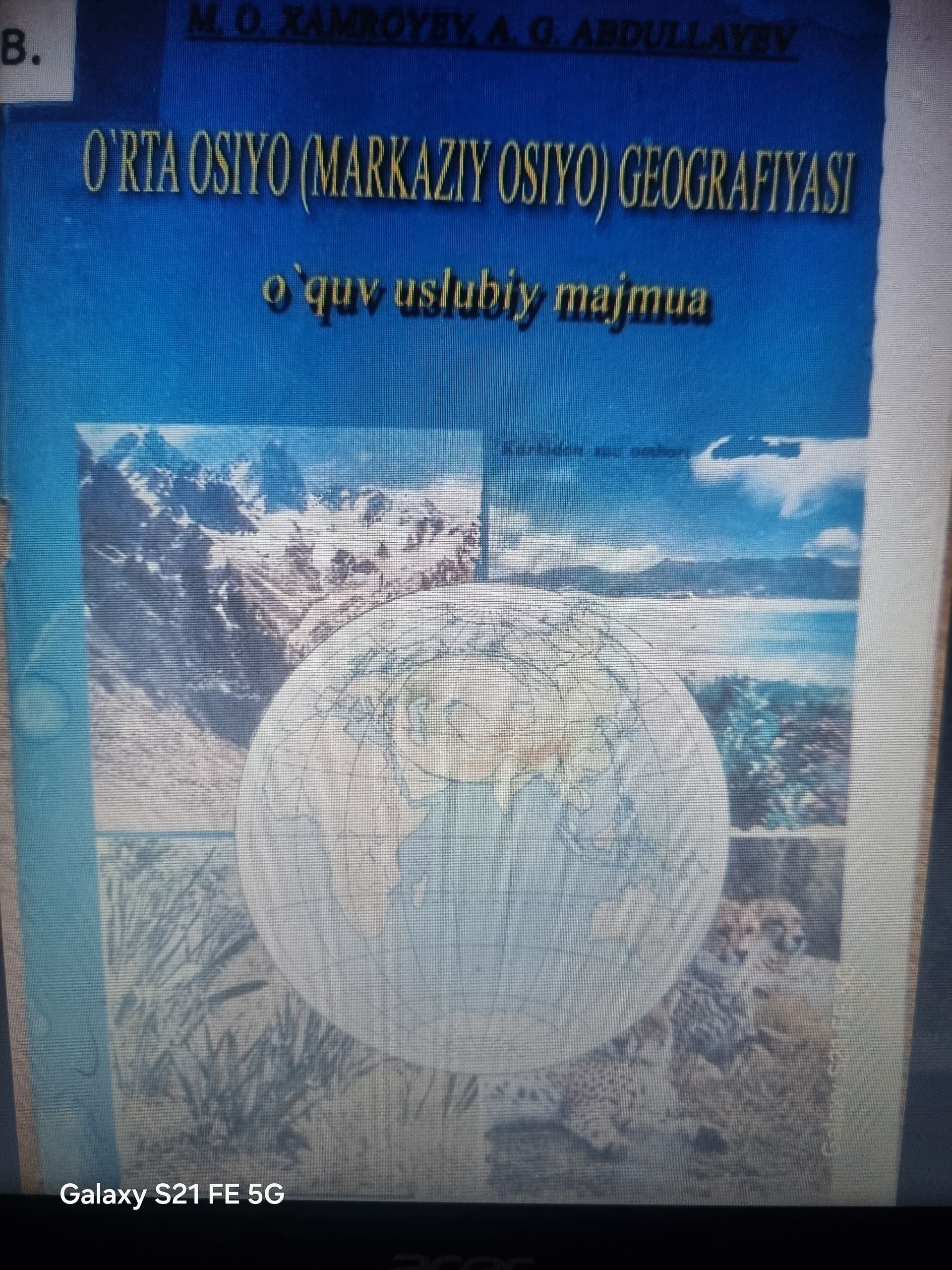 O'rta osiyo (Markaziy Osiyo) geografiyasi