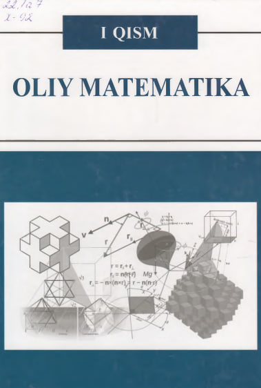 Oliy matematika I Qism