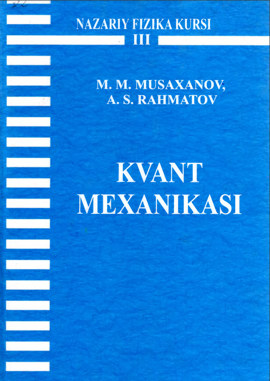 Kvant mexanikasi