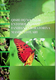 Qishloq xo`jaligi etnomologiyasi fanidan laboratoriya mashg`ulotlari