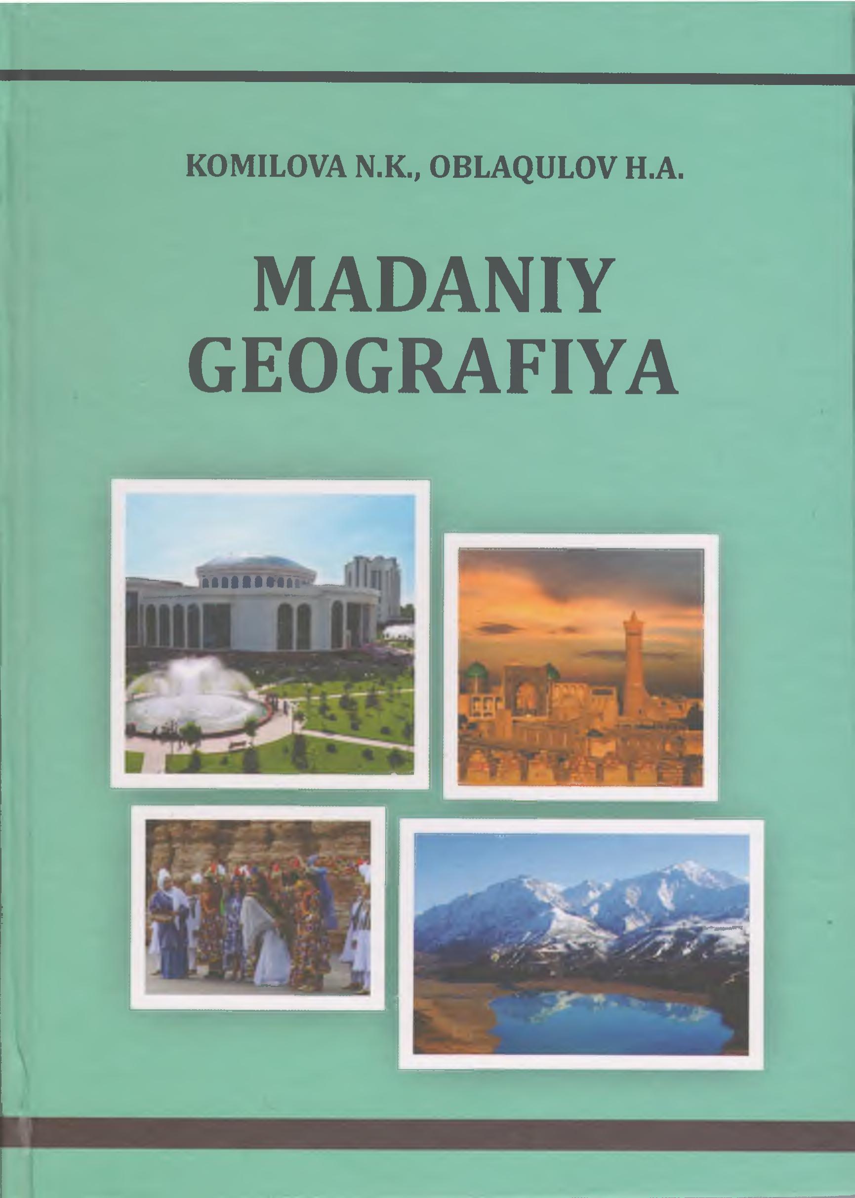 Madaniy geografiya