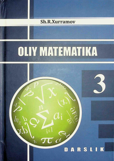 Oliy matematika. (3-qism)