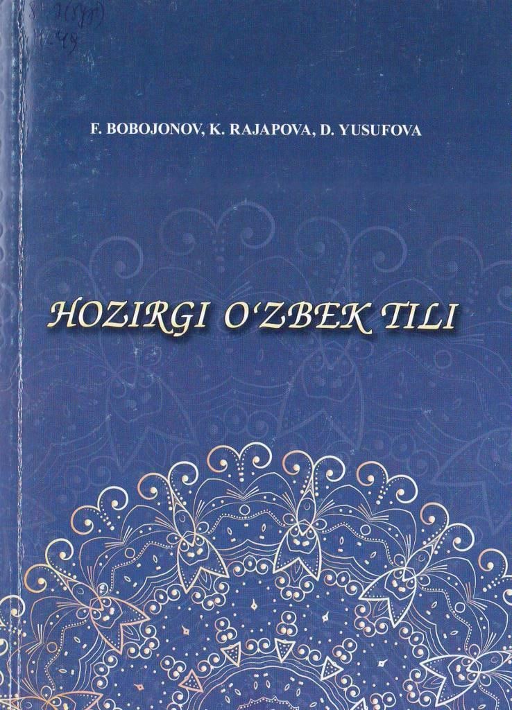 Hozirgi ózbek tili