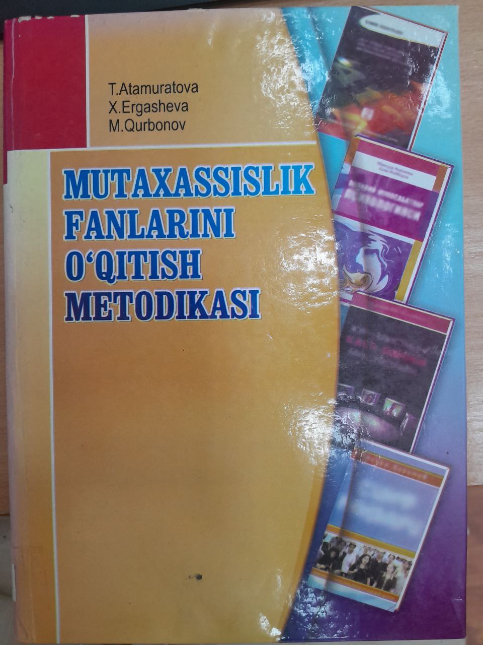 Mutaxassislik fanlarini o'qitish metodikasi
