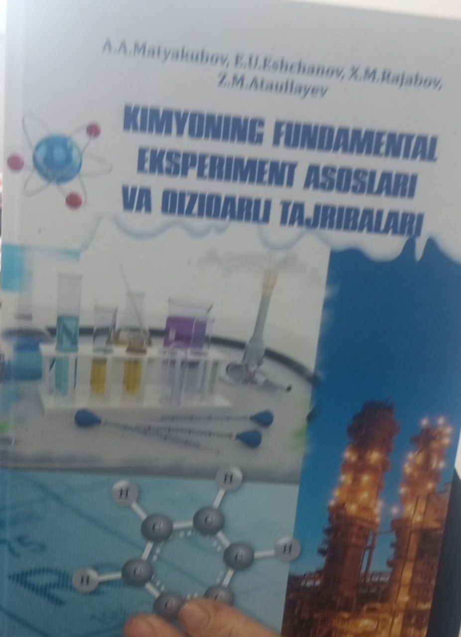 Kimyonibg fundamental eksperiment  asoslari va qiziqarli tajribalari