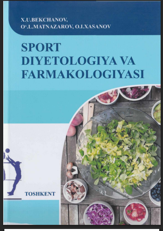 Sport diyetologiya va farmakologiyasi