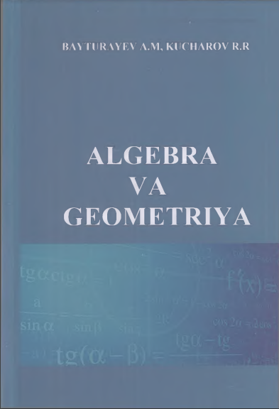 Algebra va geometriya