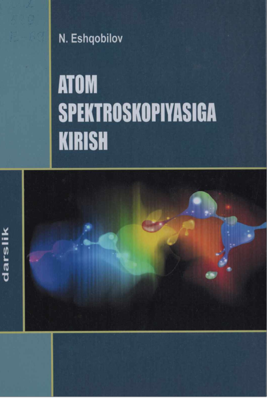 Atom spektroskopiyasiga kirish