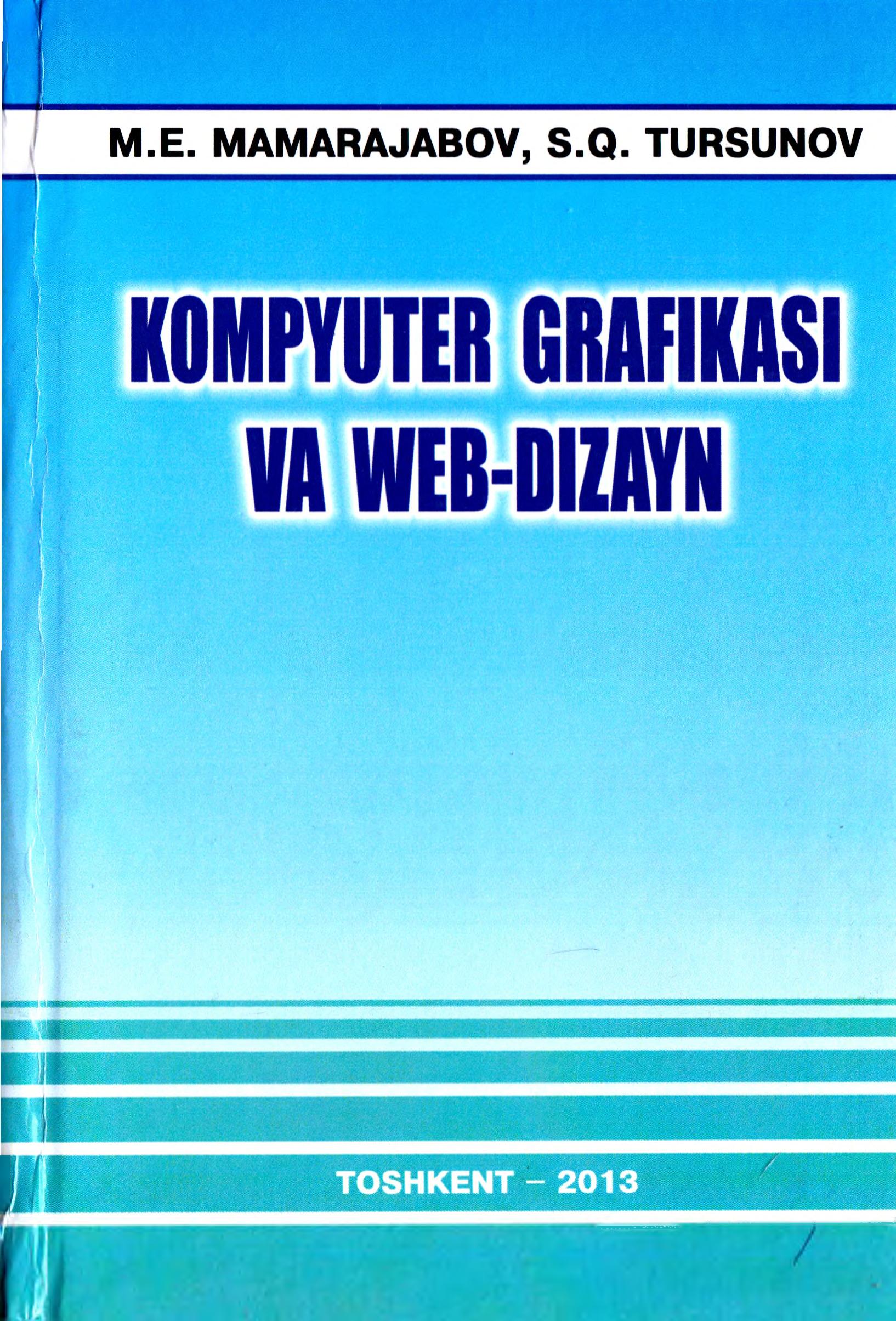 Kompyuter grafikasi va web dizayn