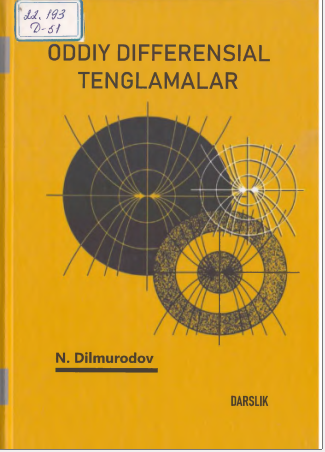Oddiy differensial tenglamalar