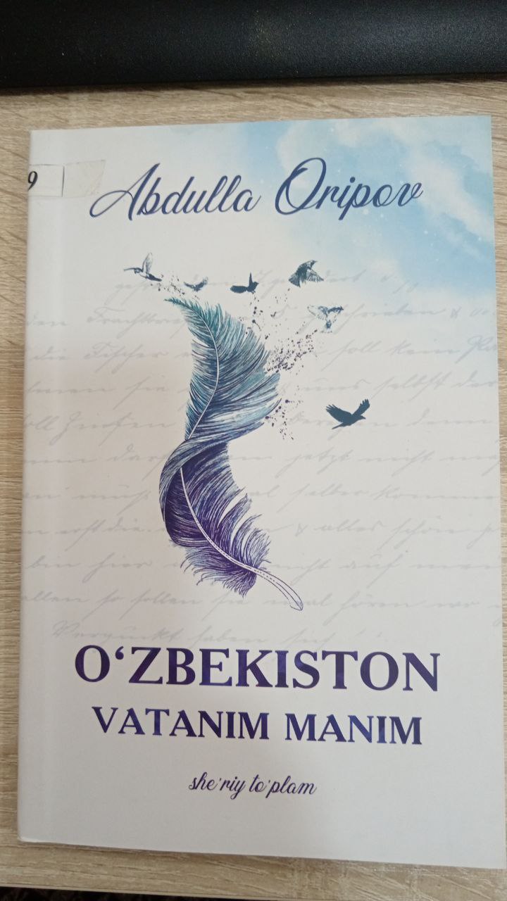 O'zbekiston vatanim manim sheriy to'plam