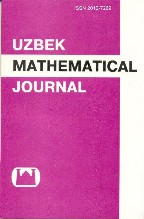 Uzbek mathematical journal