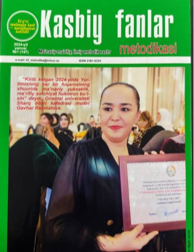 Kasbiy fanlar metodikasi