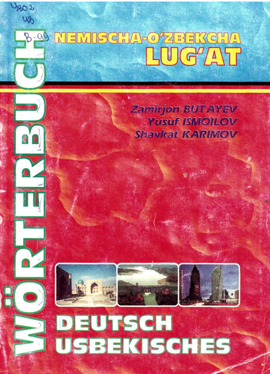 Nemischa-o`zbekcha lug`at