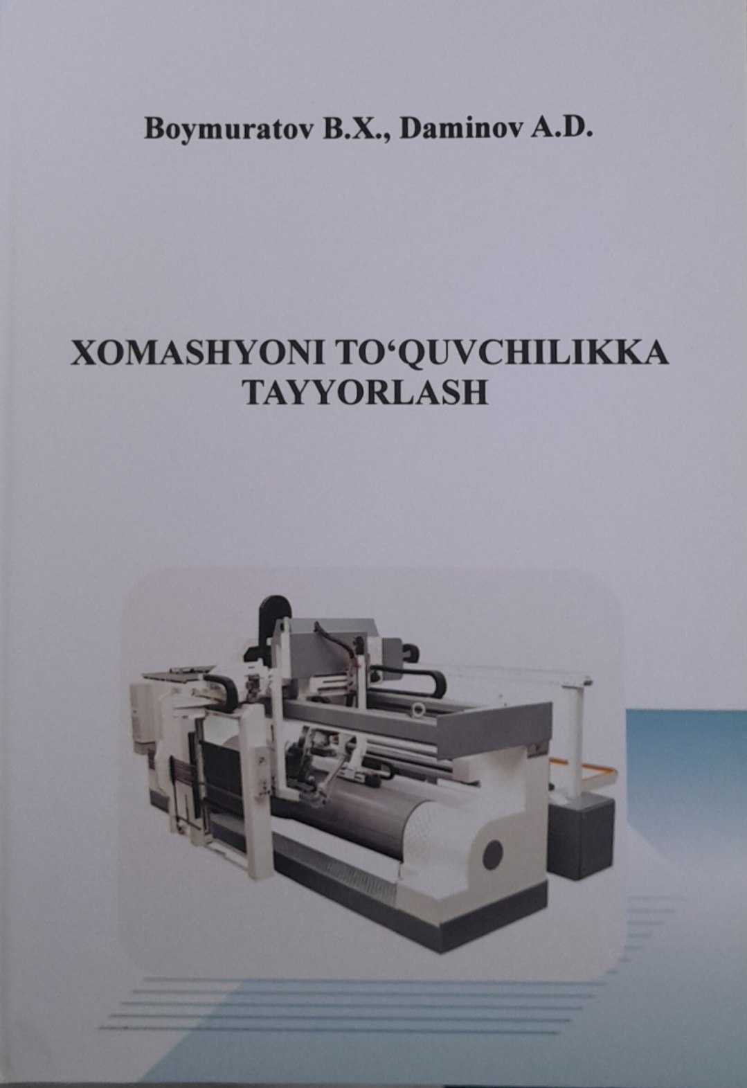 Xomashyoni to'qivchilikka tayyorlash