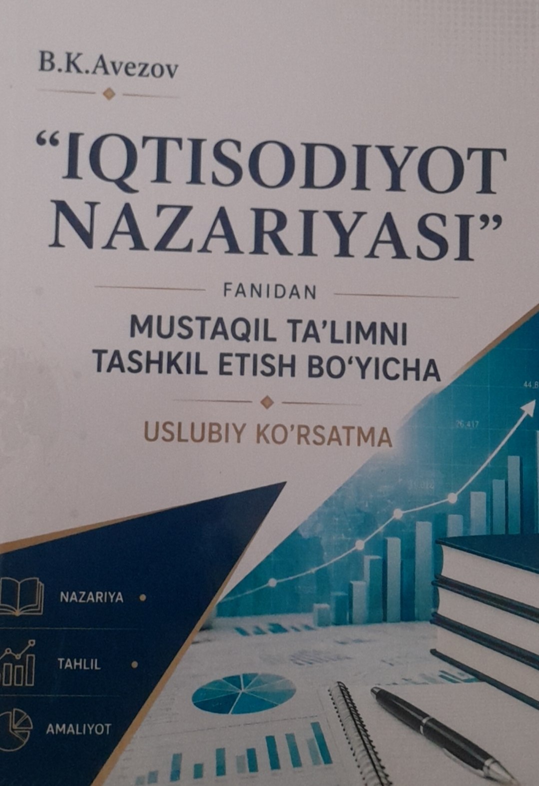 Iqtisodiyot nazariyasi fanidan mustaqil ta’limni tashkil etish bo‘yicha uslubiy ko‘rsatma