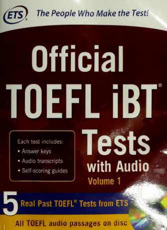 Official toefl ibt tests with audio.