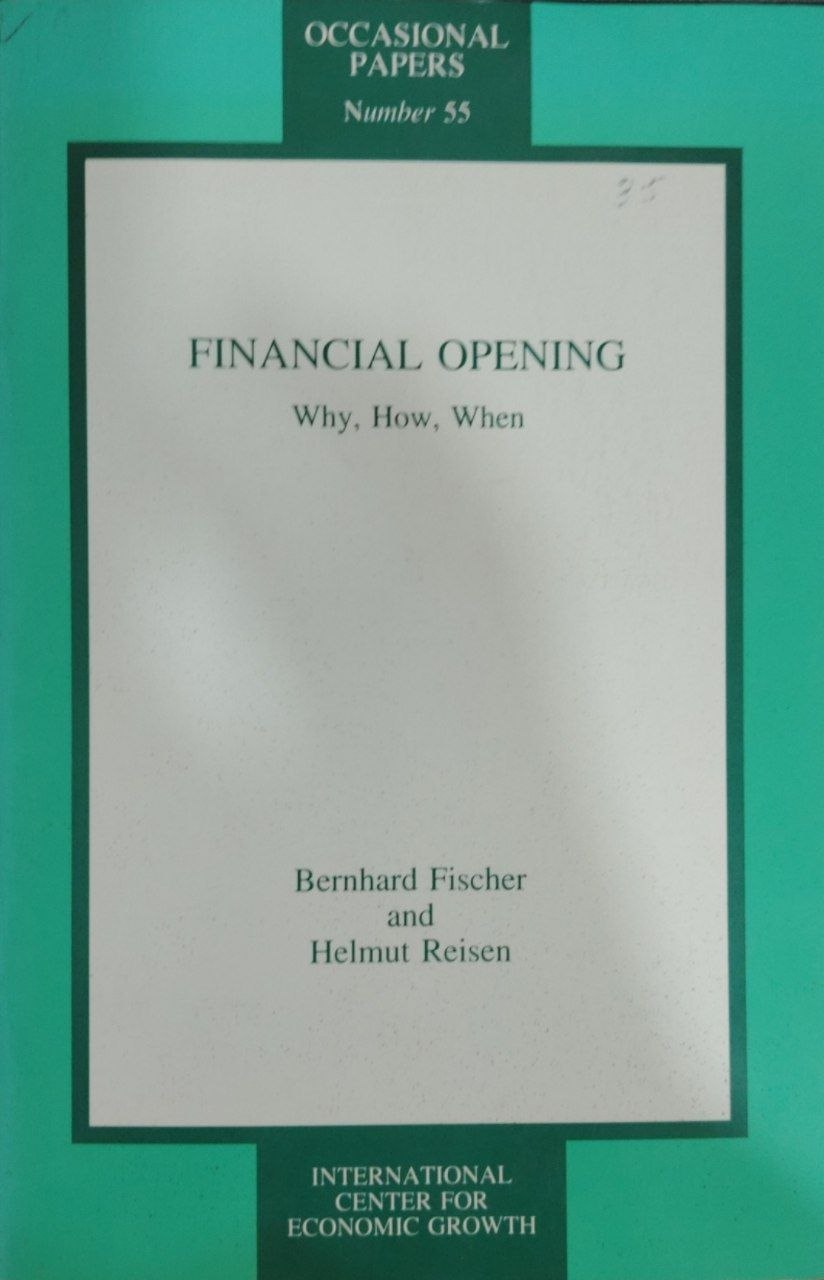 Financial opening.