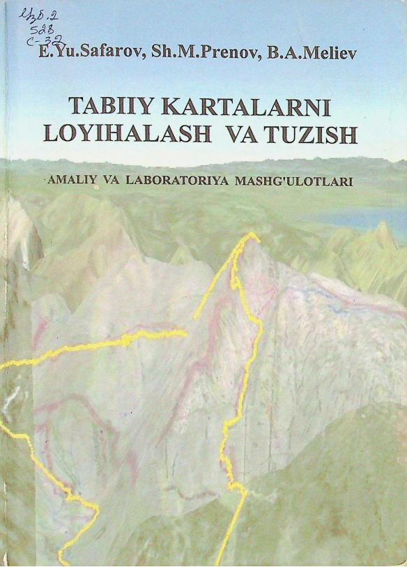 Tabiiy kartalarni loyihalash va tuzish