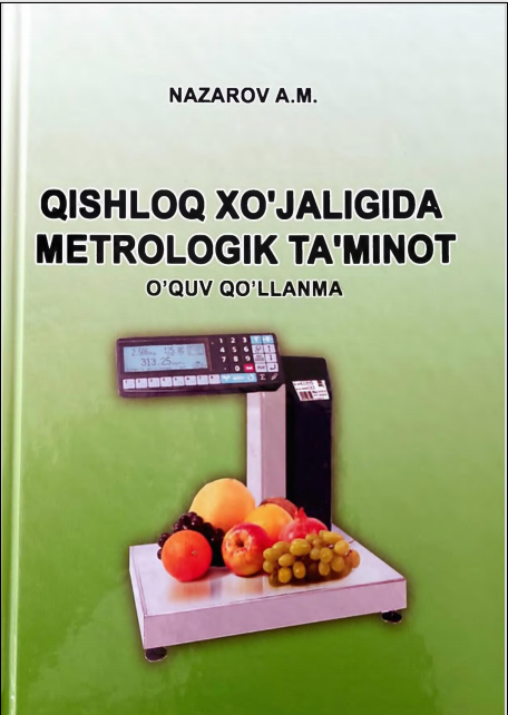 QISHLOQ XO‘JALIGIDA METROLOGIK  TA'MINOT