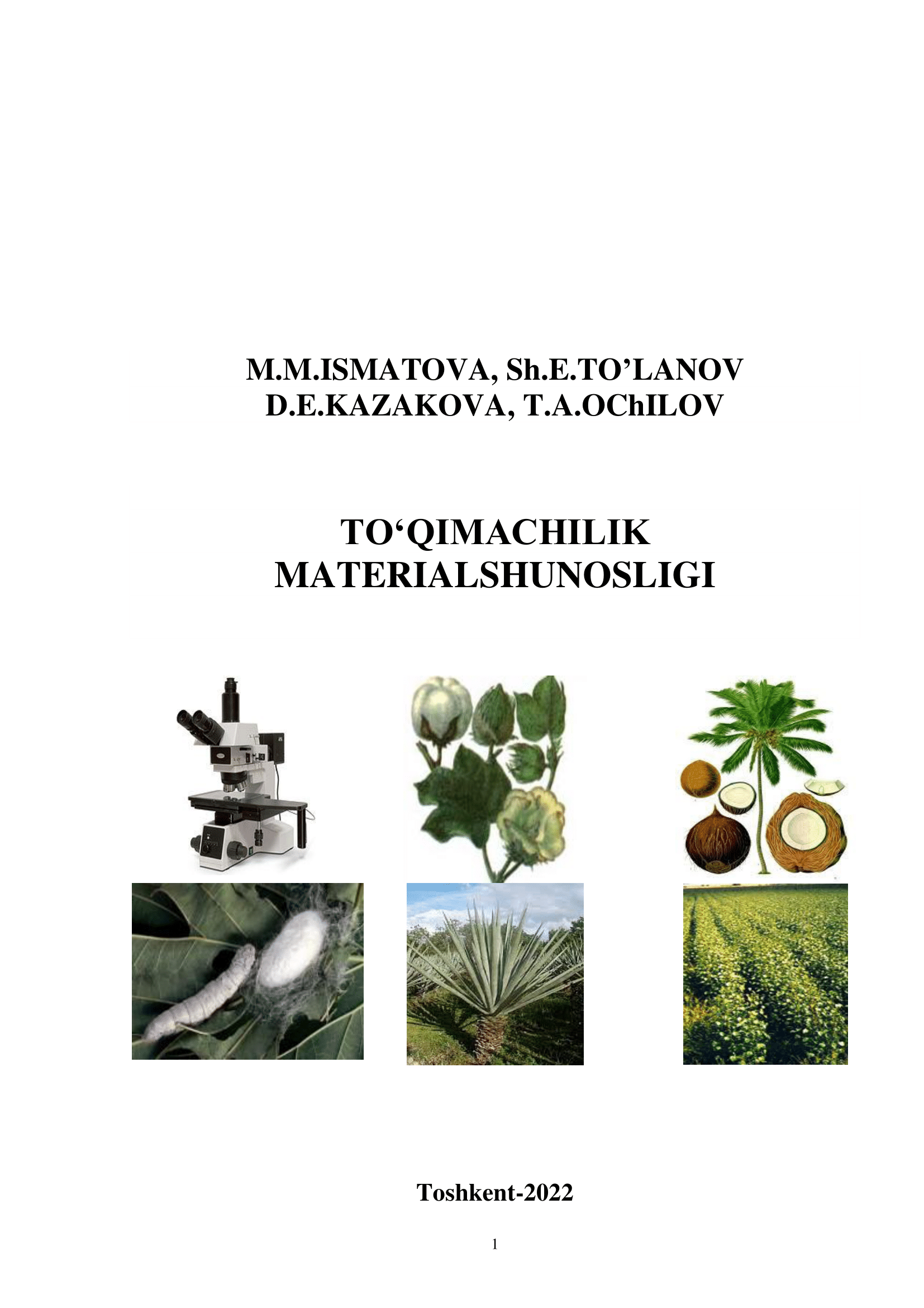 To‘qimachilik materialshunosligi