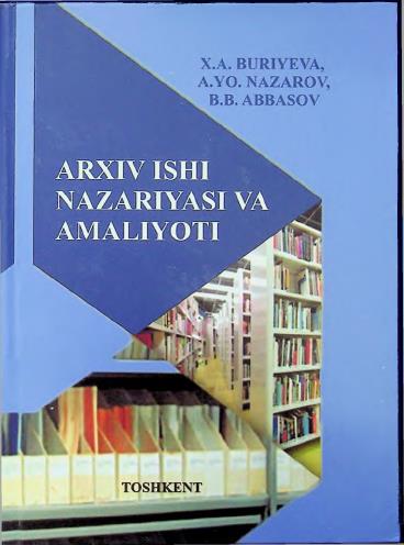 Arxiv ishi nazariyasi va amaliyoti