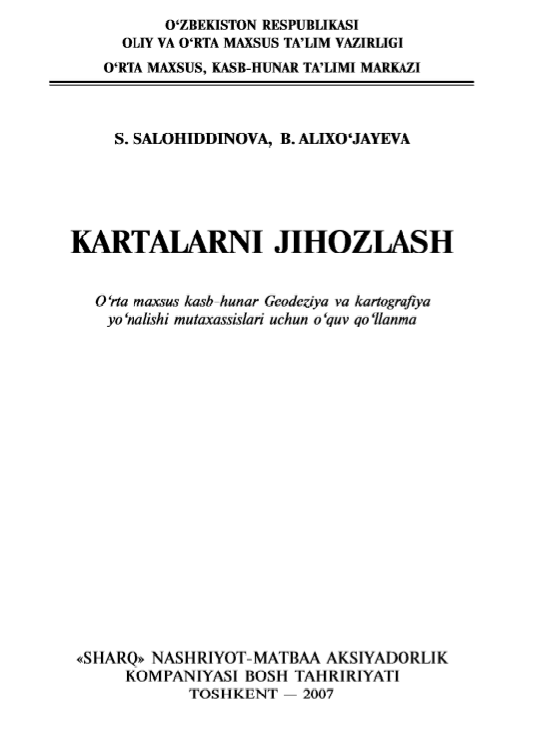 Kartalarni jihozlash