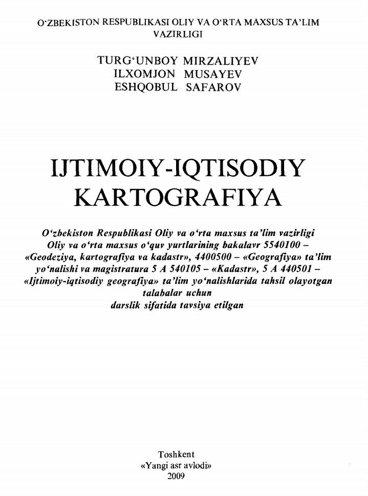 Ijtimoiy-iqtisodiy kartografiya