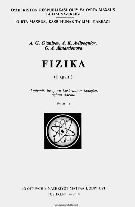 Fizika 1 qism