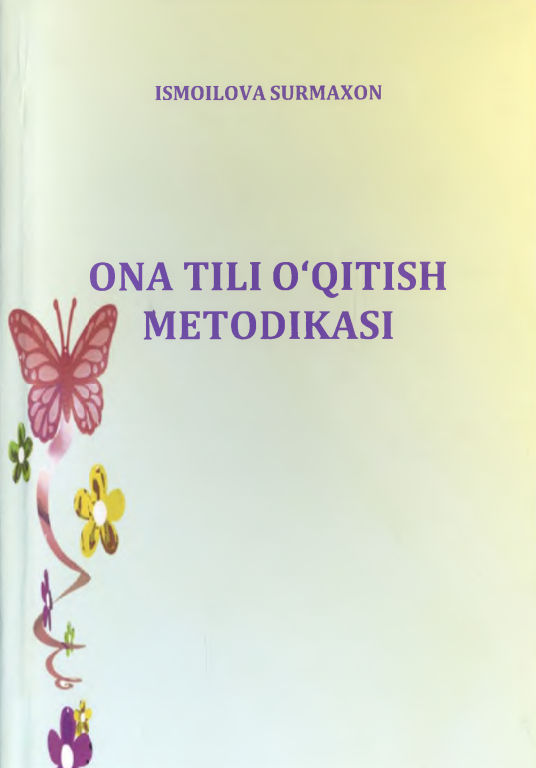 Ona tili o‘qitish metodikasi