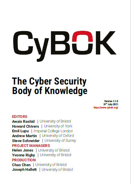 The Cyber Security Body of Knowledge