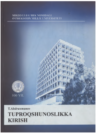 Tuproqshunoslikka kirish