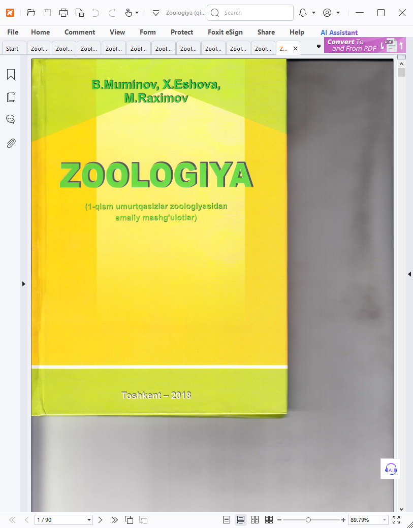 Zoologiya