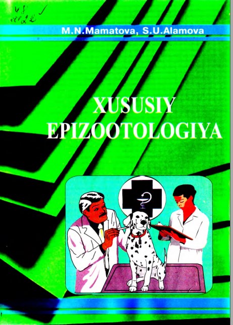 XUSUSIY EPIZOOTOLOGIYA