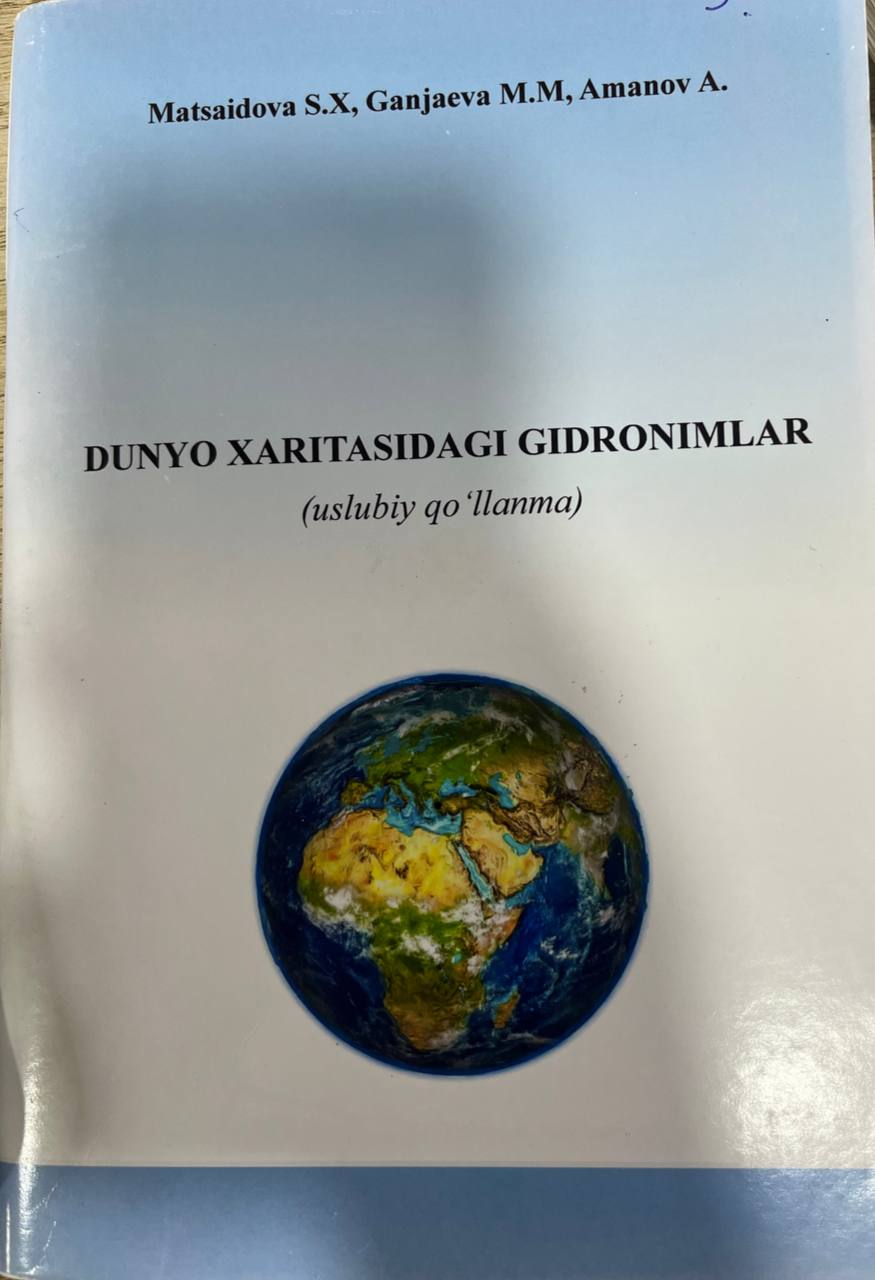 DUNYO XARITASIDAGI ANTROPOTOPONIMLAR