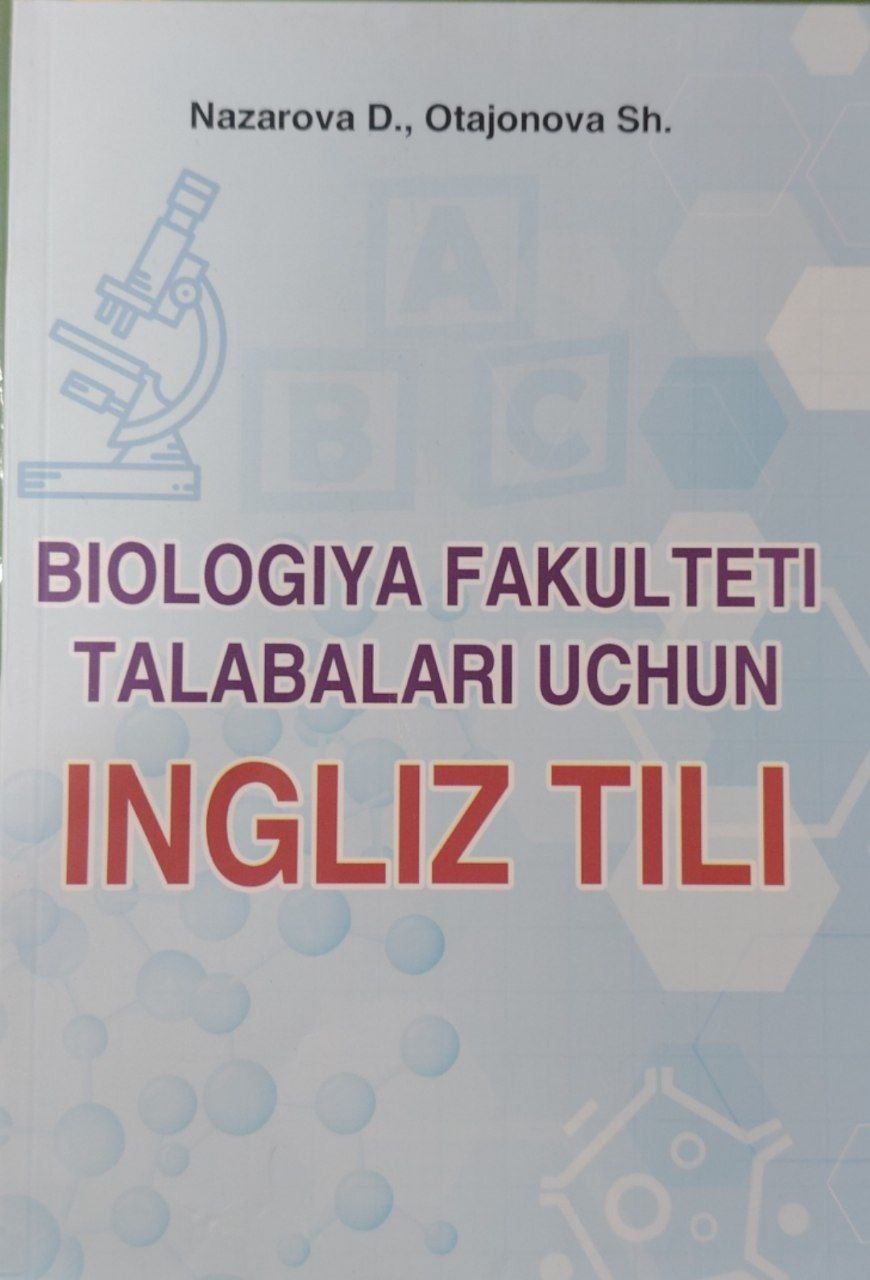 Biologiya fakulteti talabalari uchun ingliz tili