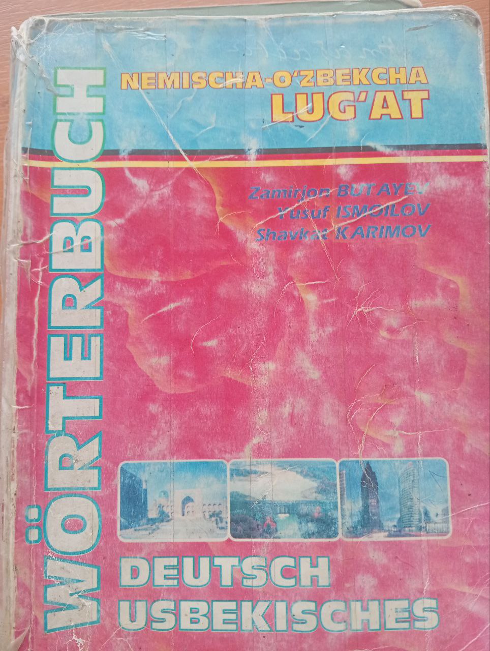 Nemischa-o'zbekcha  lug'at