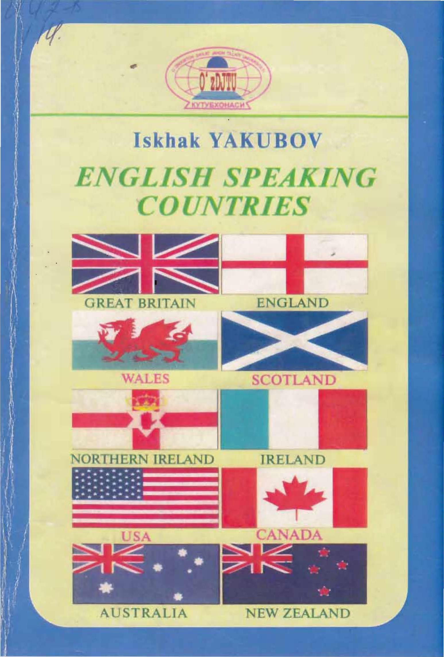 English speaking coutries