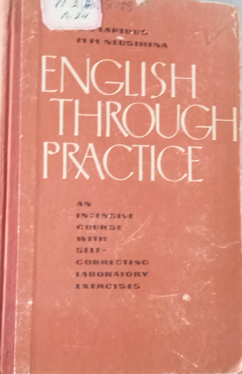 English through practice