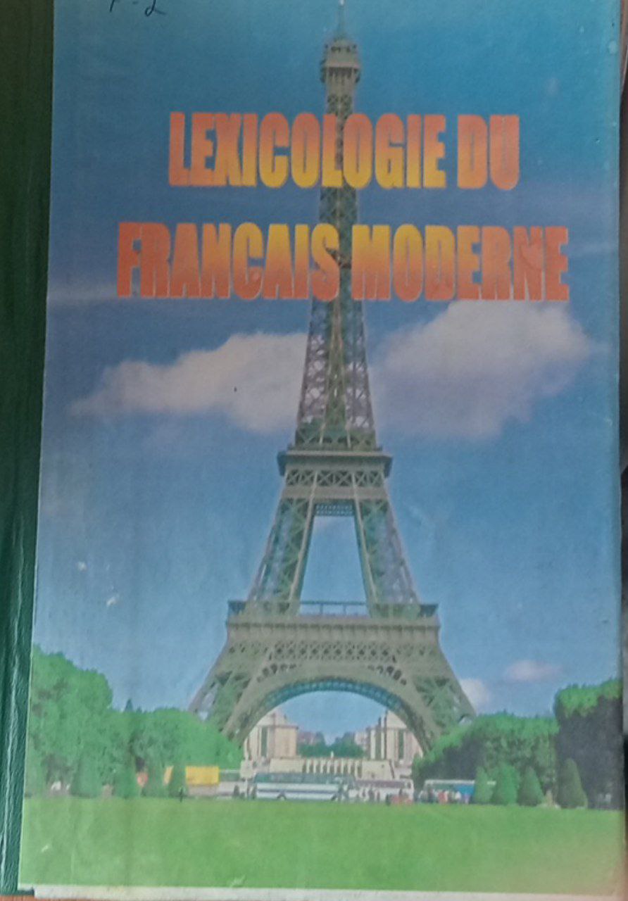 Lexicologie du francais moderne