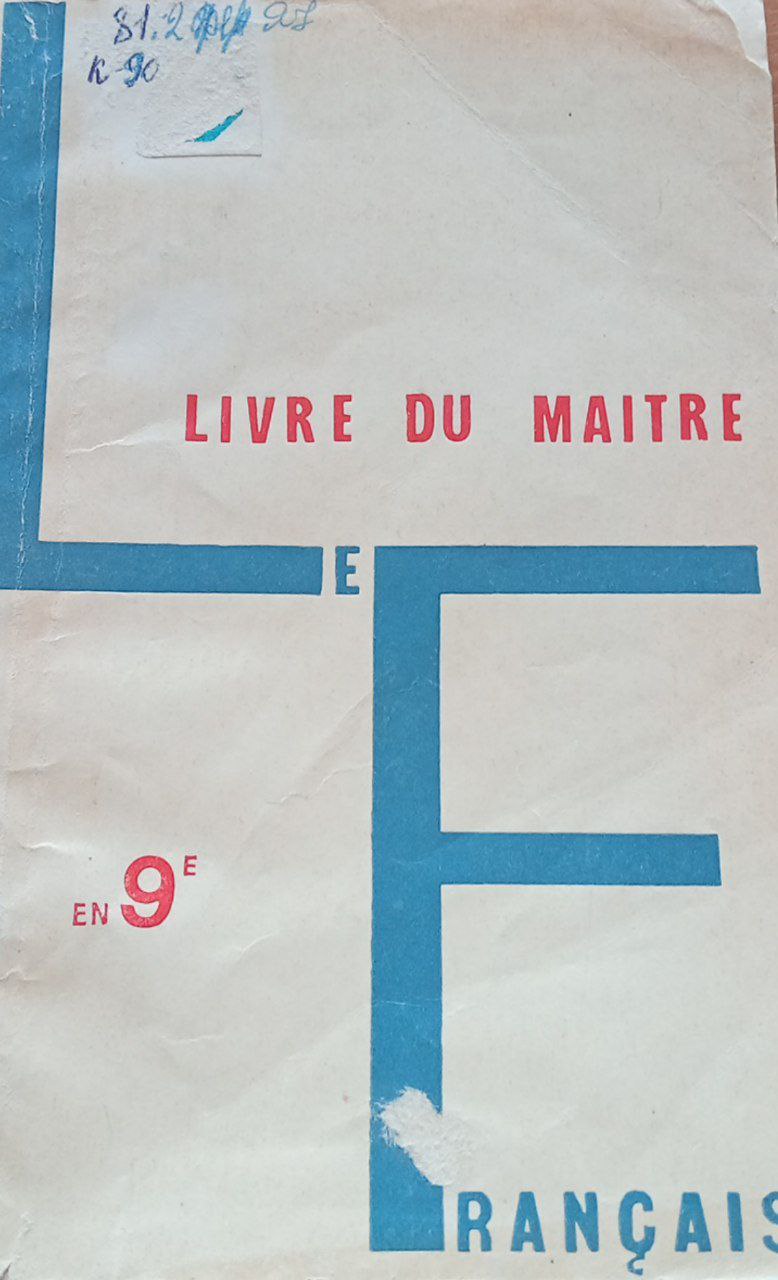 Livre du maitre